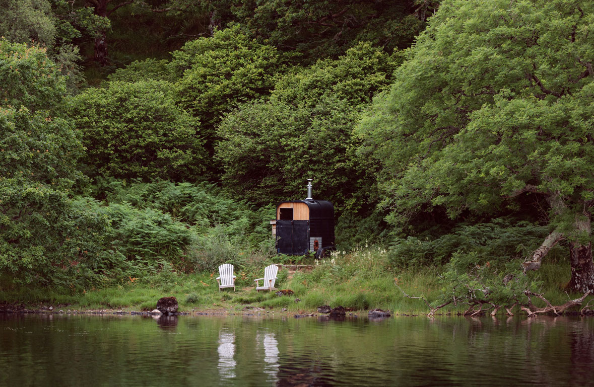 Sauna, swim, kayak, fish, E-bike, walk, cocktail…